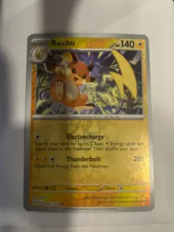 Raichu 064/193 Paldea Evolved Reverse Holo Foil - Image 1