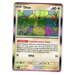DITTO 132/165 SCARLET AND VIOLET 151 POKEMON TCG - Image 1