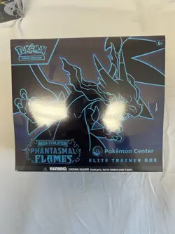 🔥 New Phantasmal Flames Pokemon Center Exclusive ETB Elite Trainer Box Sealed🔥 - Image 1