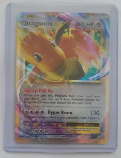 Pokemon Dragonite EX Ultra Rare Holo 72/108 Evolutions - Image 4