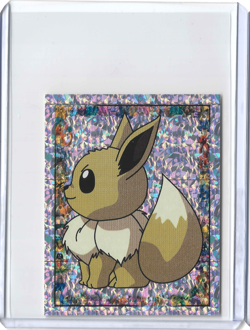 Pokemon- 1999 Merlin Eevee Prism Sticker S21 - Image 1