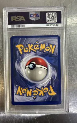 1999 POKEMON FOSSIL 1ST ED #8 HYPNO-HOLO PSA 9 - Image 4