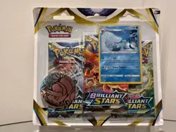 Pokemon SWSH Brilliant Stars 3-Pack Blister (Glaceon) New & Sealed - Image 1
