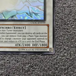 Yu-Gi-Oh! - Black Rose Dragon - Ghost Rare - CSOC-EN039 - EX-NM - Image 5
