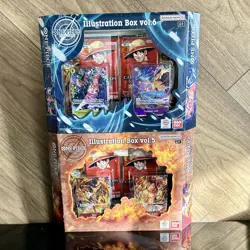 One Piece Card Game Illustration Box Vol. 5 & Vol. 6 - Brand New / Sealed - Image 1