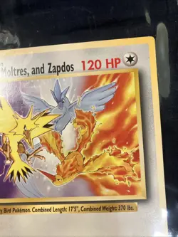 Pokemon Articuno, Moltres, and Zapdos Warner Bros Promo Jumbo Oversized Card MP - Image 3