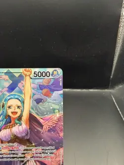 Namco Nefeltari Vivi Leader Card OP04-001 Alternate Art Foil One Piece CCG 5000 - Image 3