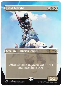 1x Field Marshal MTG Secret Lair Lightly Played - Image 1