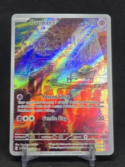 🔥Pokemon Drowzee 2023 Scarlet & Violet #210/198 ILLUSTRATION RARE HOLO🔥 - Image 1