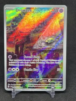🔥Pokemon Drowzee 2023 Scarlet & Violet #210/198 ILLUSTRATION RARE HOLO🔥 - Image 2