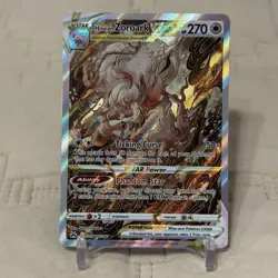 Hisuian Zoroark VSTAR GG56 Crown Zenith Full Art NM Pokemon - Image 1