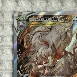 Hisuian Zoroark VSTAR GG56 Crown Zenith Full Art NM Pokemon - Image 3