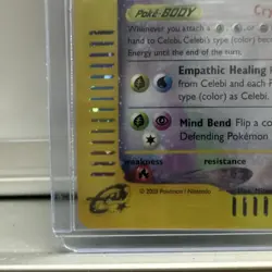 Celebi 145/144 Skyridge Secret Rare Reverse Holo 60 HP Basic Pokemon TCG - Image 4