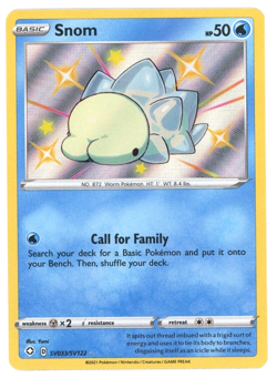 Snom SV033/SV122 Shining Fates Shiny Vault Holo Rare Pokemon 2021 NM - Image 1