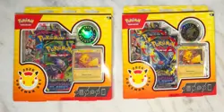 Two Pokemon Day 2026 Pikachu Promo Boxes - Image 1