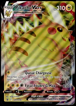 JUMBO Carte Pokemon Pikachu Vmax SWSH286 Promo Zenith Supreme FR - Jumbo - Image 1