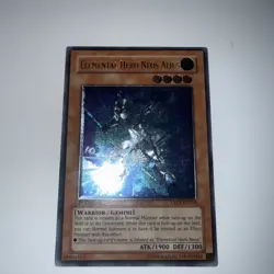 Elemental Hero Neos Alius TAEV-EN018 Ultimate Rare 1st Edition LP - Image 4