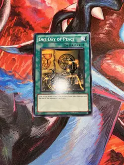 Yugioh! One Day of Peace PHSW-EN060 Common Unlimited Light Play - Image 1