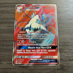 Volcarona GX 213/236 Cosmic Eclipse Full Art Holo Rare Pokemon Card NM - Image 1