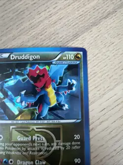 Pokemon Card Druddigon Plasma Storm Cracked Ice Holo Rare 94/135 Trading Card - Image 3