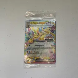 Pokemon TCG Jolteon EX 030/131 STAMPED PROMO Card Prismatic Evolutions Sealed - Image 1