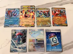 pokemon tcg ascended heroes 8 card lot - Image 1