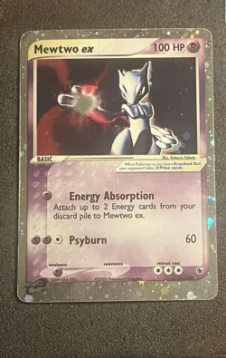 POKEMON CARD 2003 MEWTWO HOLO E-READER 101/109 EX RUBY & SAPPHIRE - Image 1