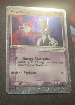 POKEMON CARD 2003 MEWTWO HOLO E-READER 101/109 EX RUBY & SAPPHIRE - Image 2
