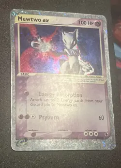 POKEMON CARD 2003 MEWTWO HOLO E-READER 101/109 EX RUBY & SAPPHIRE - Image 3