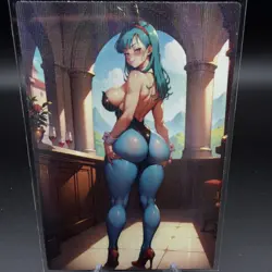 Bulma Anime Waifu Card Doujin ACG Goddess Holo - Image 2