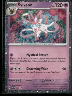 SV: Scarlet & Violet Promo Cards #172 Sylveon (Cosmo Holo )Near Mint or Better - Image 1