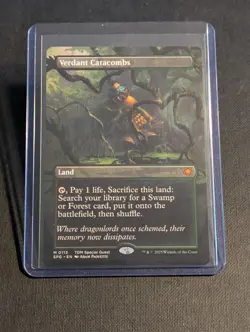 Verdant Catacombs (Showcase – NM) – MtG: Tarkir – Special Guest [SPG #113] - Image 1