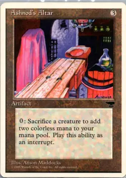 Ashnod's Altar from Chronicles, # in LP condition - Image 1