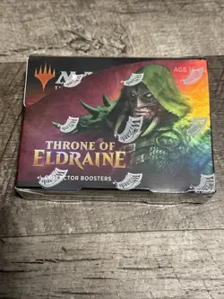 MTG Throne of Eldraine - Collector Booster Box [New Sealed] - Image 1
