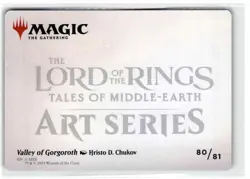 2023 MTG MAGIC LORD OF THE RINGS VALLEY OF GORGOROTH #80/81 NM - Image 2