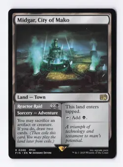 Midgar, City of Mako 0286 (R) MTG FINAL FANTASY (FIN) - Image 1