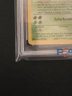 2021 Pokemon Celebrations Classic Collection Base Set #15 Venusaur Holo PSA 10 - Image 2