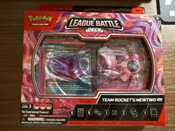 Pokemon Team Rocket's Mewtwo ex League Battle Deck New Sealed - Image 1
