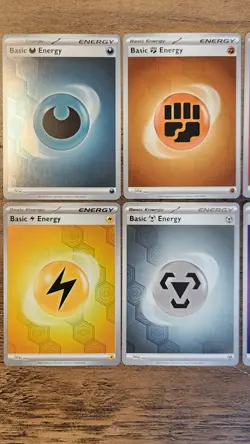 Reverse Holo Energy Complete Set Pokemon SV Shrouded Fable Dark Fire Grass Water - Image 2