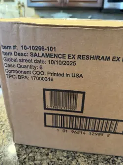 Pokemon Salamence ex & Reshiram ex Premium Collection Case of 6 NEW - Image 5