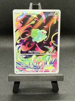 Bulbasaur 133/132 Mega Evolutions Illustration Rare Pokemon TCG English - Image 1