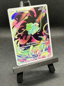 Bulbasaur 133/132 Mega Evolutions Illustration Rare Pokemon TCG English - Image 2
