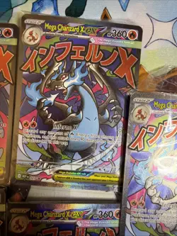 2025 POKEMON BLACK STAR UPC PROMO #023 MEGA CHARIZARD X EX SEALED X5!!! - Image 3