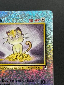 Pokemon Meowth Legendary Collection Reverse Holo Rare 53/110 2002 - Image 5