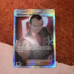 Pokemon TCG Giovanni's Exile Full Art 67/68 Hidden Fates Ultra Rare Holo Eng - Image 2