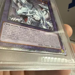 YuGiOh! PSA 9 Dragon Master Magia Platinum Secret Rare RA04-EN055 - Image 4
