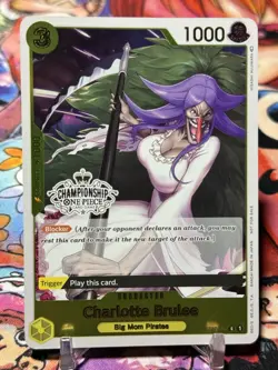 CHARLOTTE BRULEE - One Piece ST07-007 - PROMO - Store Championship Participation - Image 1