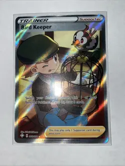 Bird Keeper 066/072 Shining Fates NM Full Art Ultra Rare Pokemon Card - Image 1