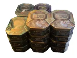 17 Pokemon Cards - Darkrai, Tyranitar, Slaking Triple Whammy Tin Factory Sealed - Image 3