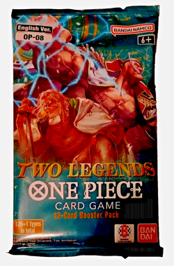 Two Legends Booster Pack One Piece Card Game OP08 English OP8 NIP - Image 1